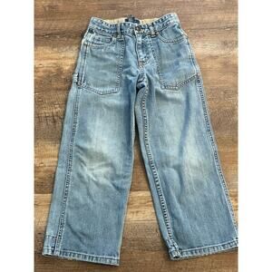 OshKosh B'Gosh kids carpenter jean pant size 7 EUC 100% Cotton